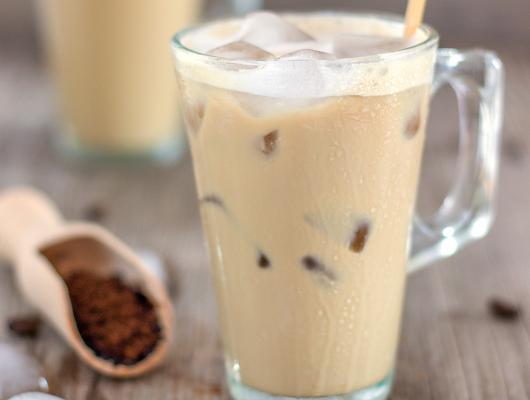 Instant iced coffee